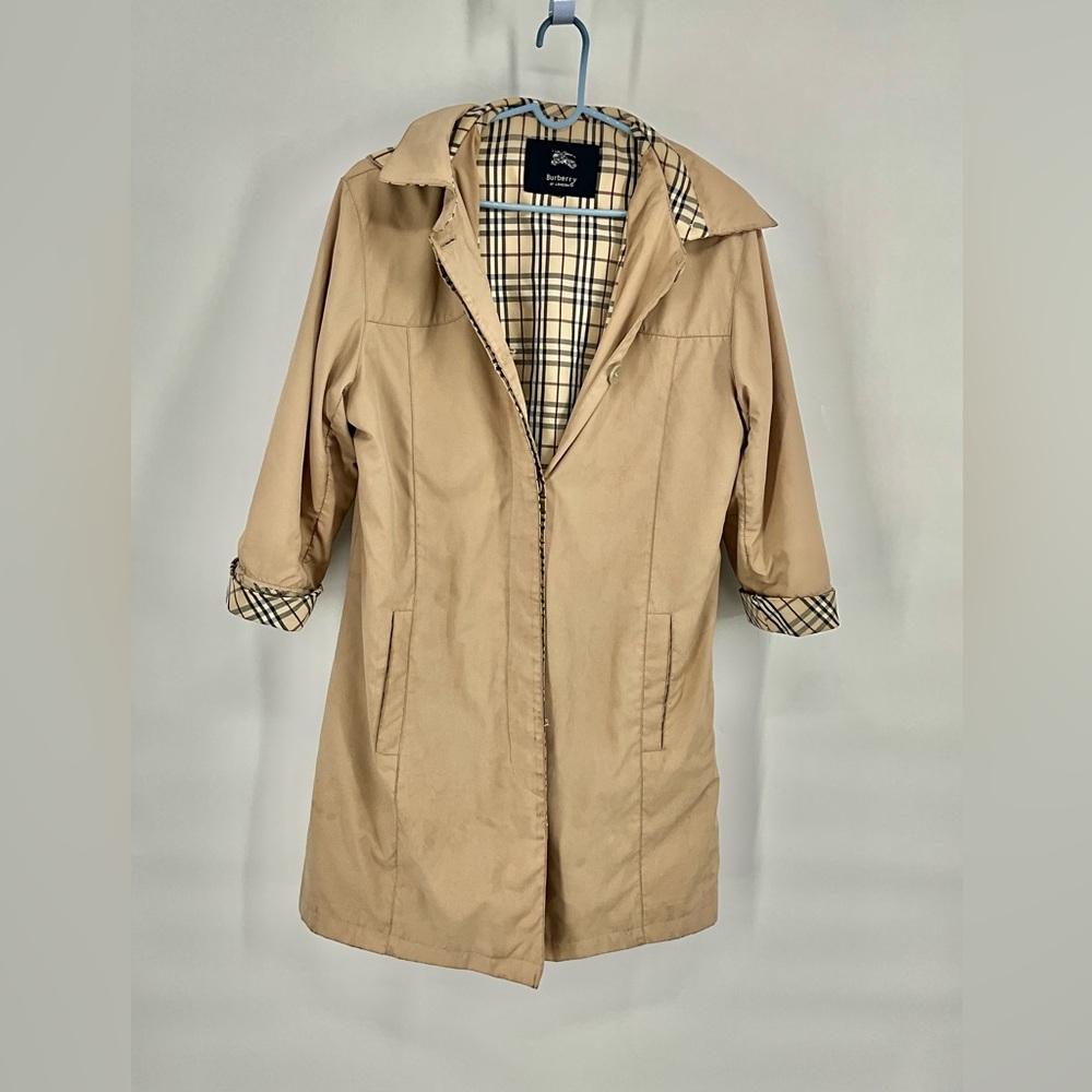 Burberry Tan Trench Coat